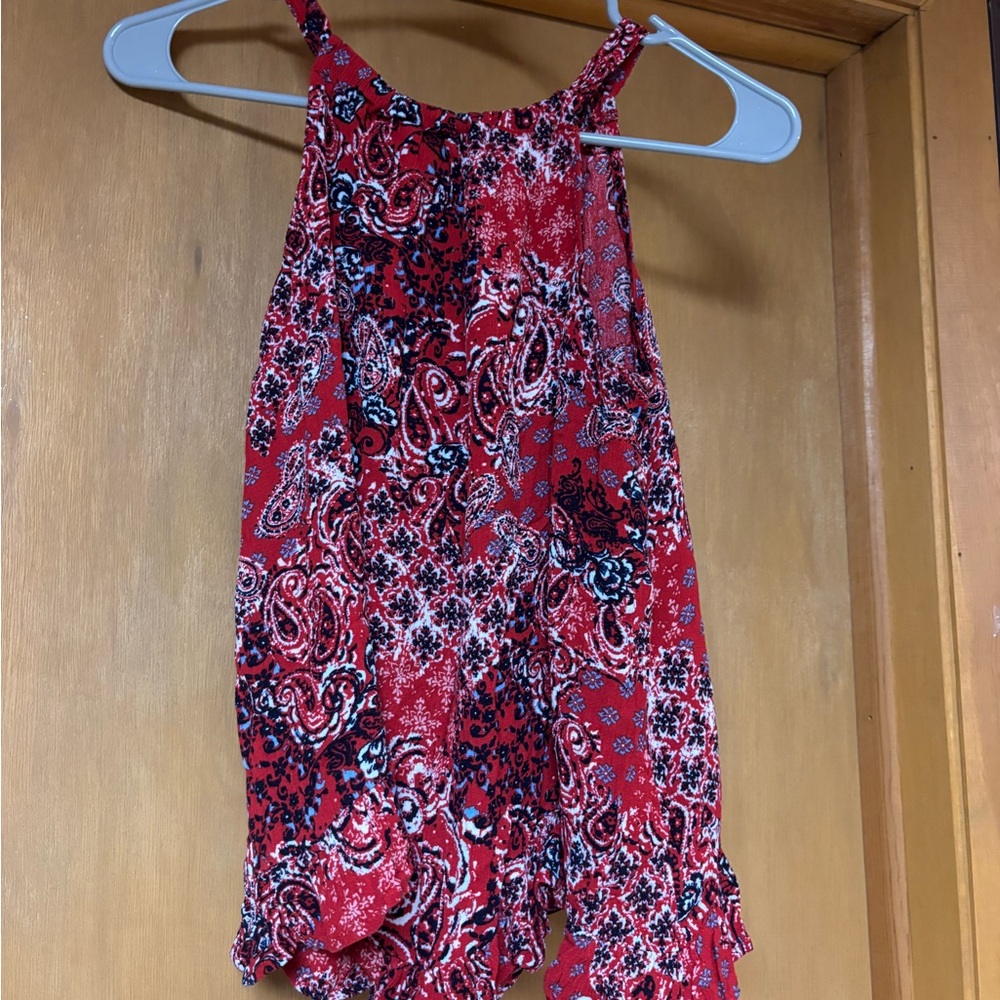 Maurices Red, White & Blue Tank Top